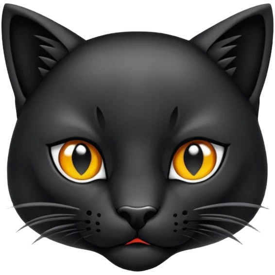 Crea un emoji de pantera negra  emoji