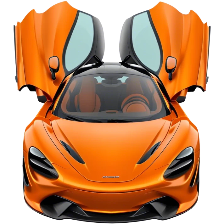 McLaren 720S - McLaren (Model Year: 2021) (Iconic colour: Orange) emoji