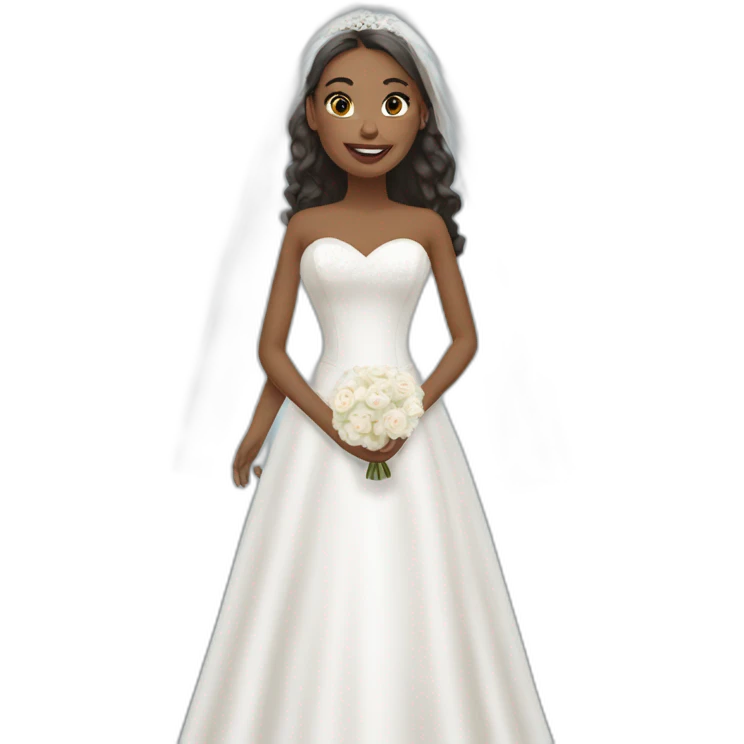 Bride emoji