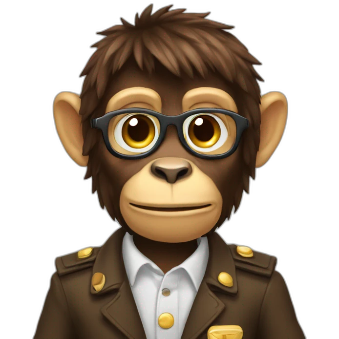 Affe Mittelfinger emoji