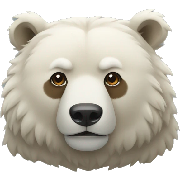 Oso de agua tierno emoji