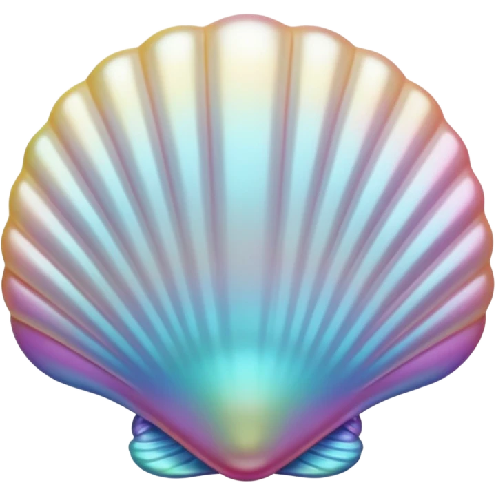 White pearl shell emoji