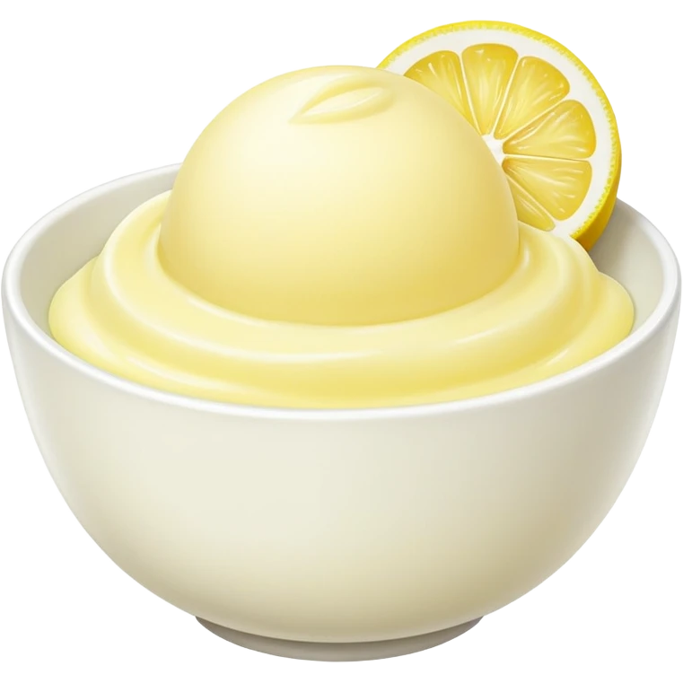 Lemon sorbet  emoji