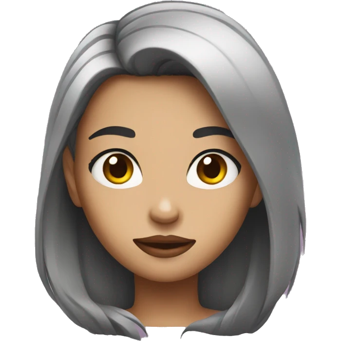 girl with sassy attitude emoji