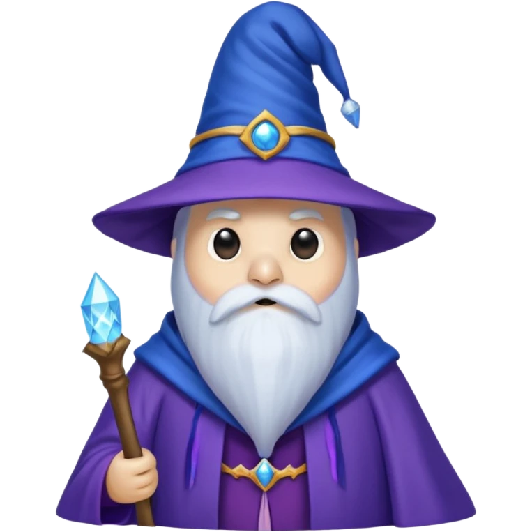Penguin Wizard emoji