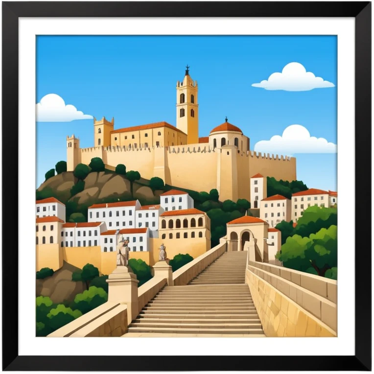 escadas monumentais em coimbra emoji