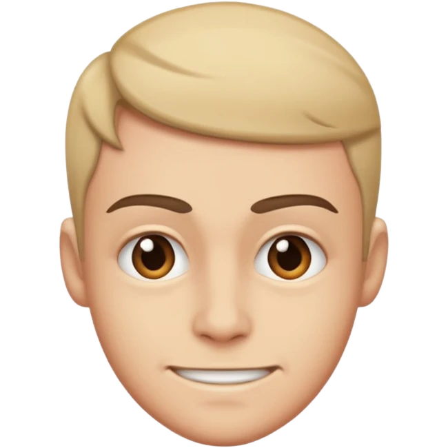 awkward forced Half smile smirk emoji