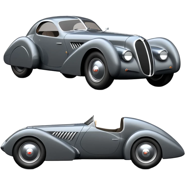  the animated series aerodynamic knight futuristic concept Batmobile loosely based on 1936 cord 812 jaguar(flat long straight faceted mechanical body) finned stealthy street hot rod  emoji