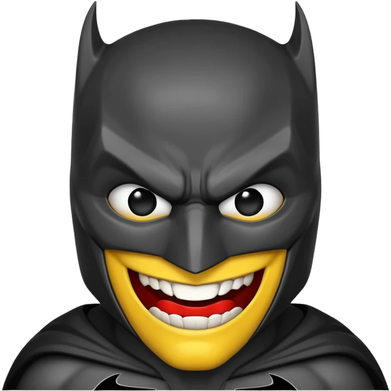 Evil Batman Emoji emoji