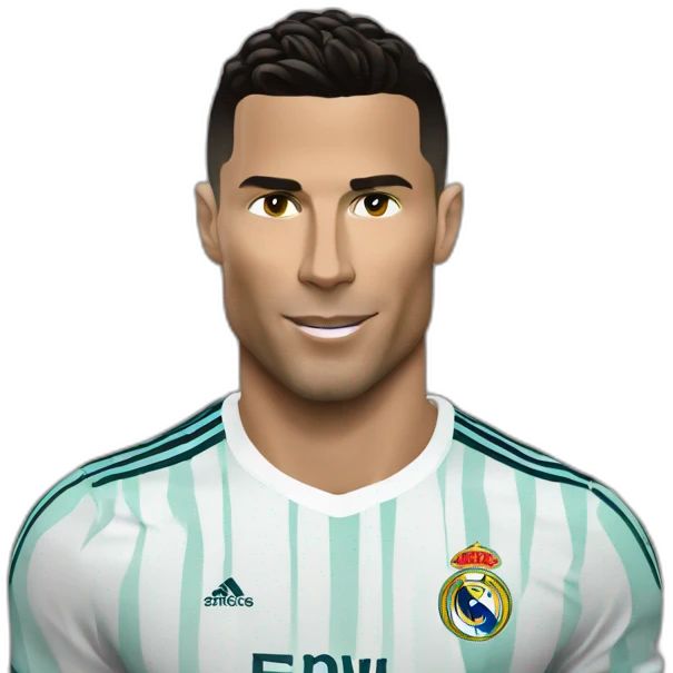 cr7 with messe emoji