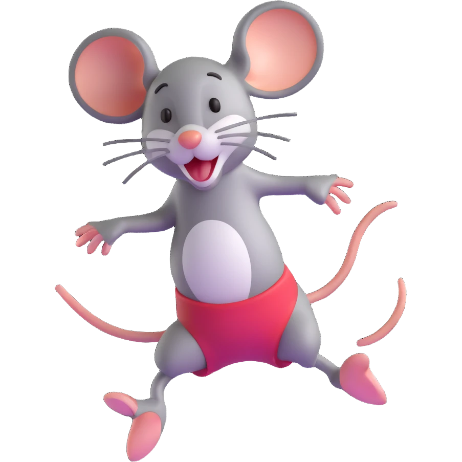 dancing mouse emoji