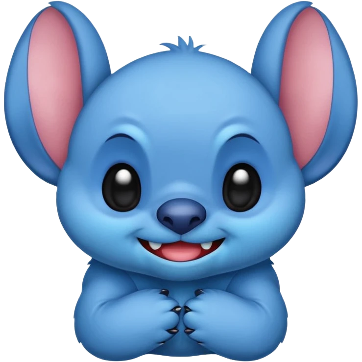 stitch emoji with side eye expression emoji