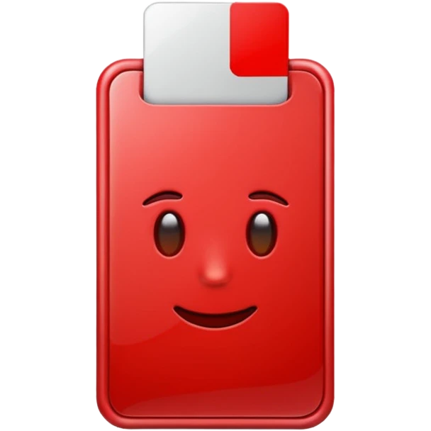 red card emoji