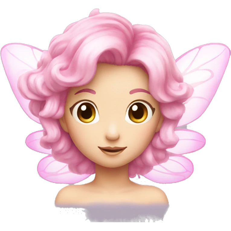 Shiny Pastel Pink Fairy Fakémon emoji