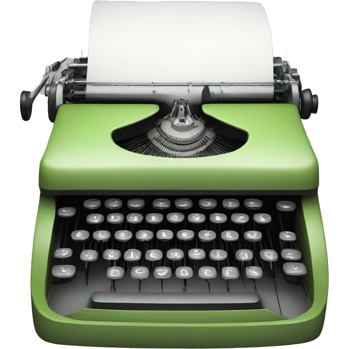 Typewriter  emoji