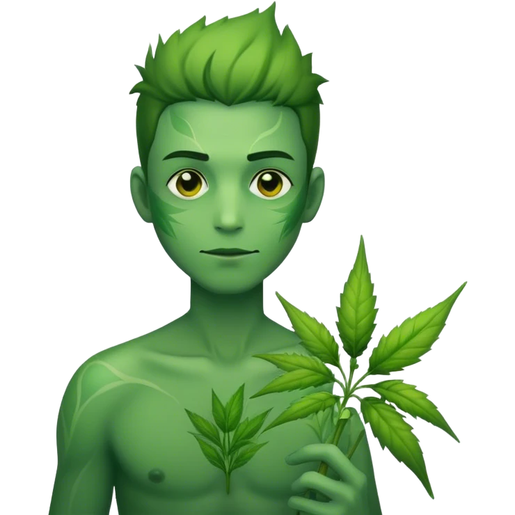 weed man  emoji