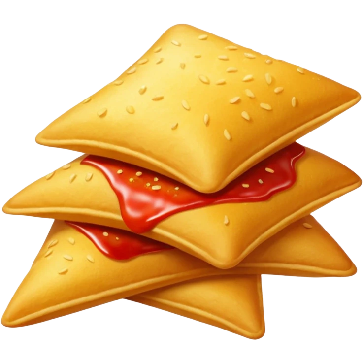 Chips snack Red
 emoji