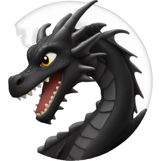 black dragon emoji