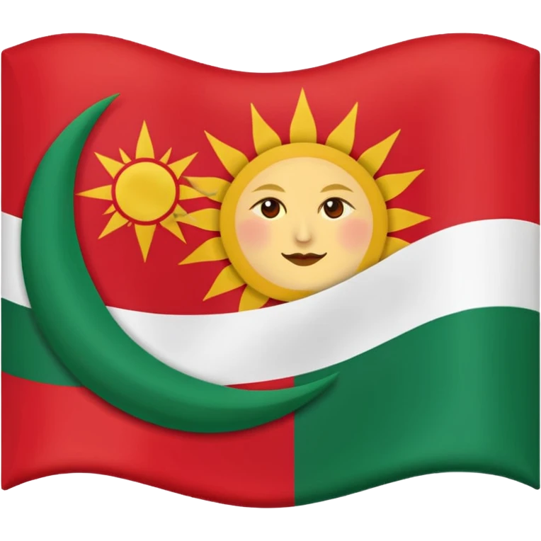 Сделай флаг Татарстана emoji