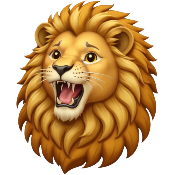 lion roar video emoji