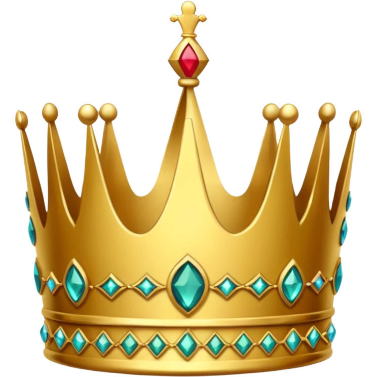 king crown, emoji