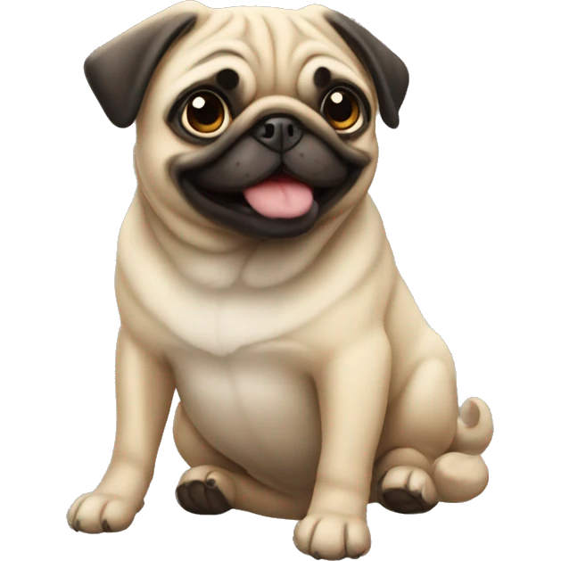 Pug emoji