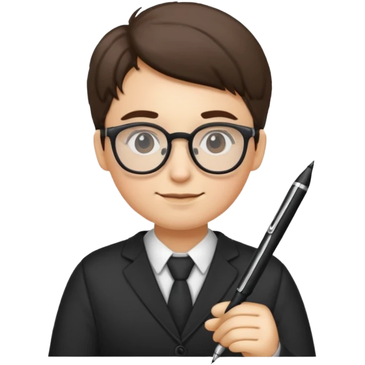 Emoji Schriftsteller emoji