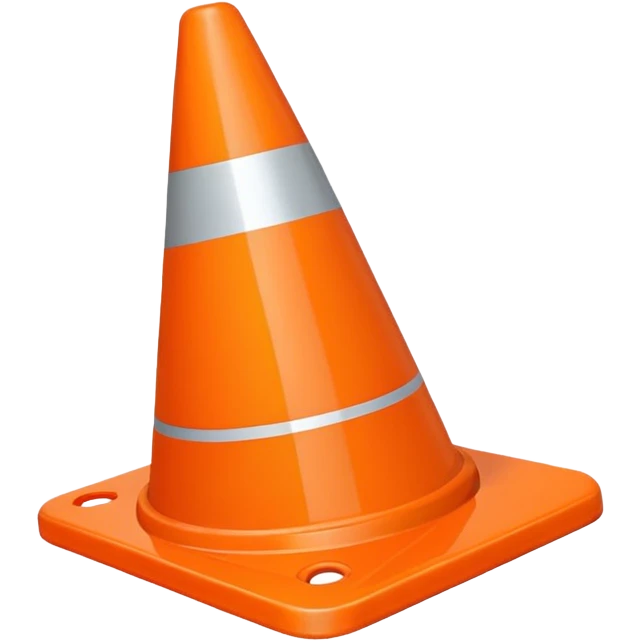 construction cone emoji