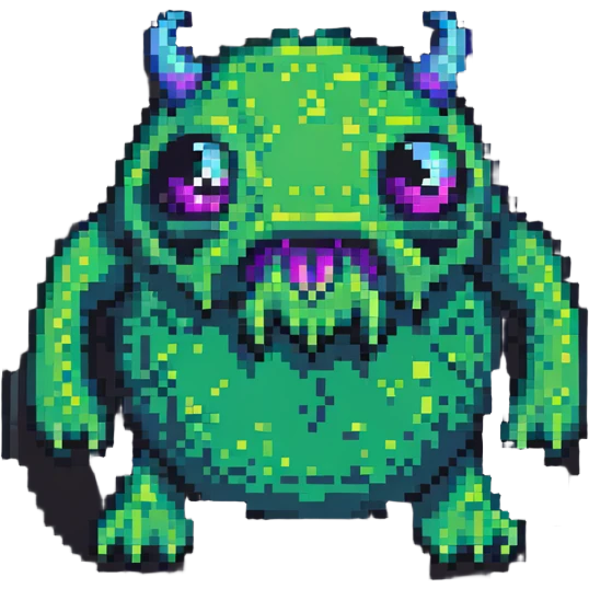 Slime monster emoji