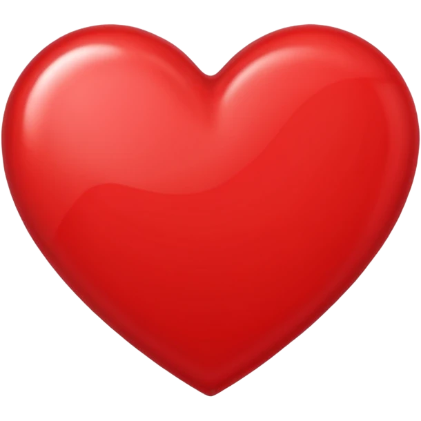 red greeting card emoji