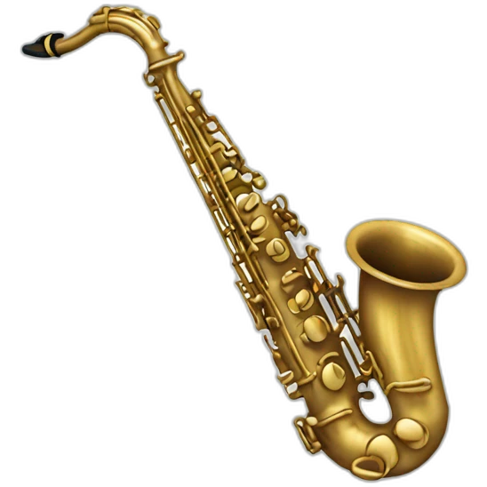 sad saxophone emoji