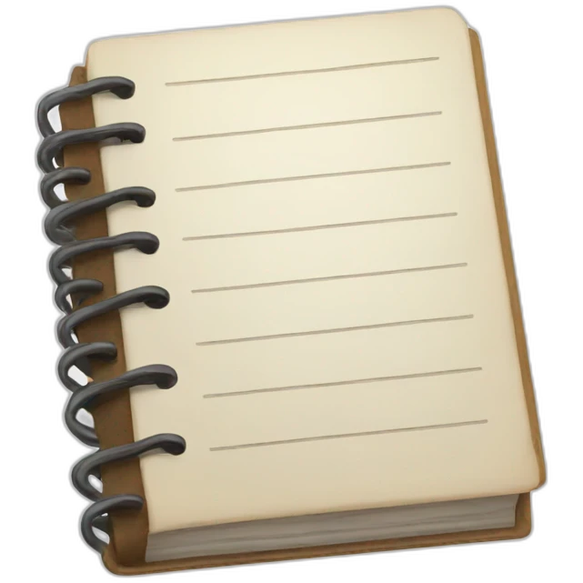 diary emoji