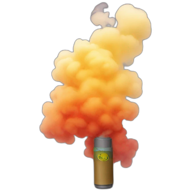 smoke bomb emoji