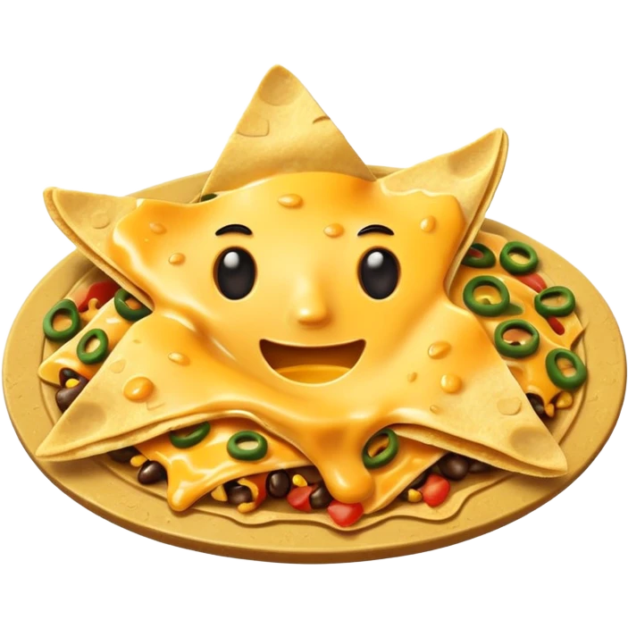 nachos with cheese emoji