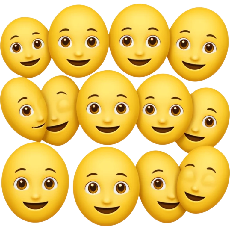 Yellow Bean People emoji