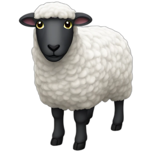 baa sheep Adidas pants emoji