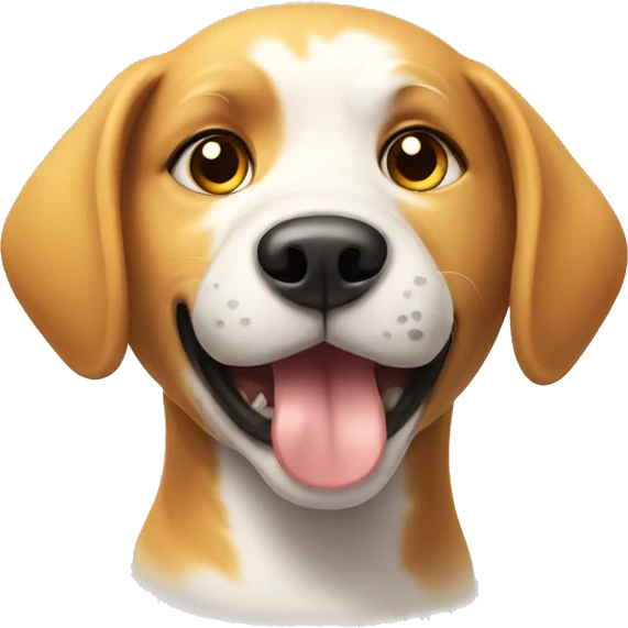 Dog with sun emoji