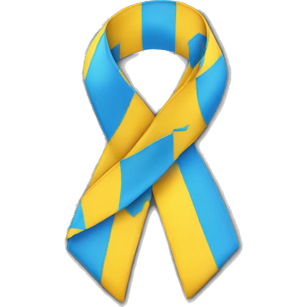 Autism ribbon emoji