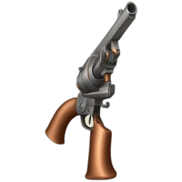 copper-far-west-gun emoji