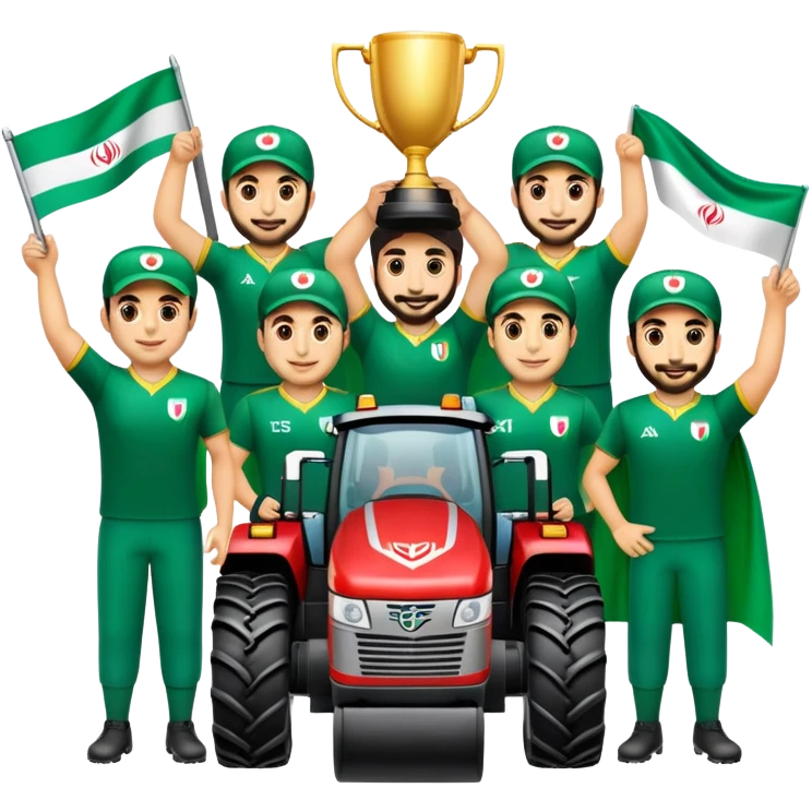 Premium Emoji of Iran Tractor Team emoji