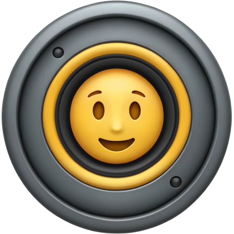 3d 스피커 이모지 emoji