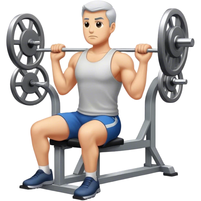 seated rows exercise emoji