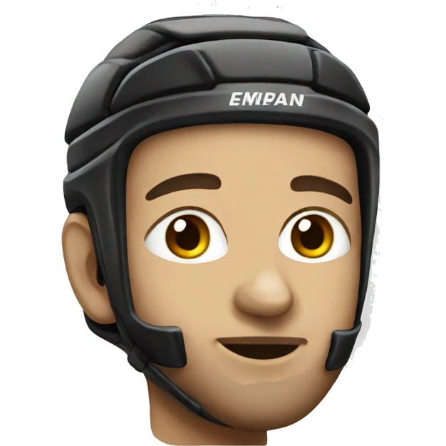 Hockey player emoji