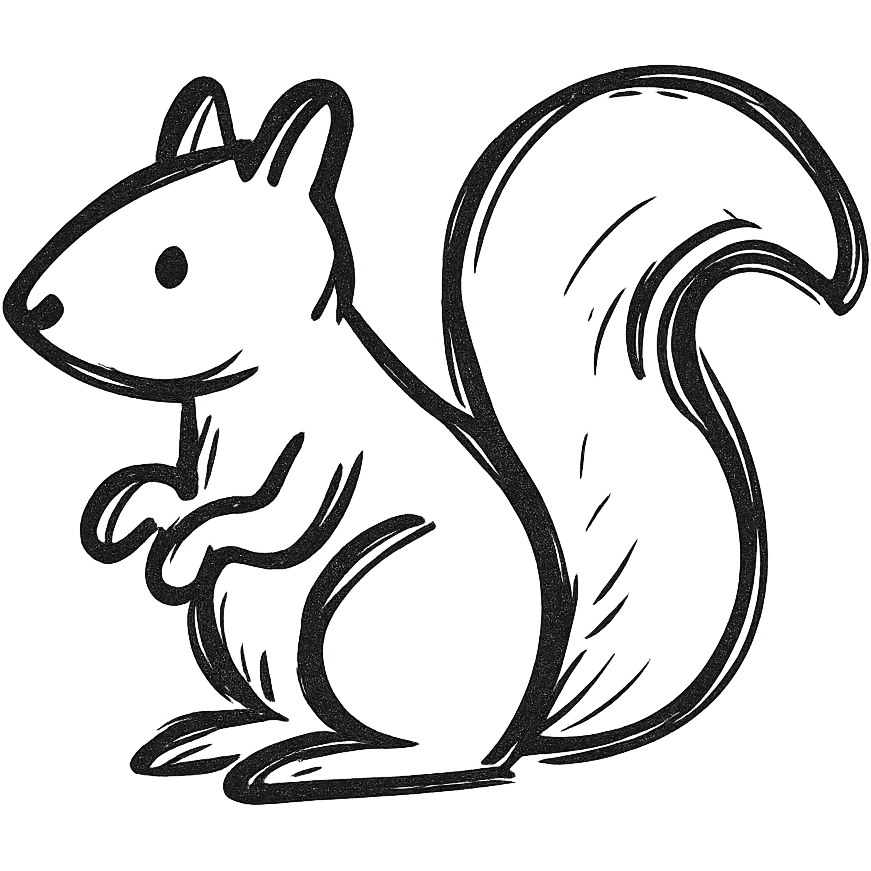 a squirrel emoji
