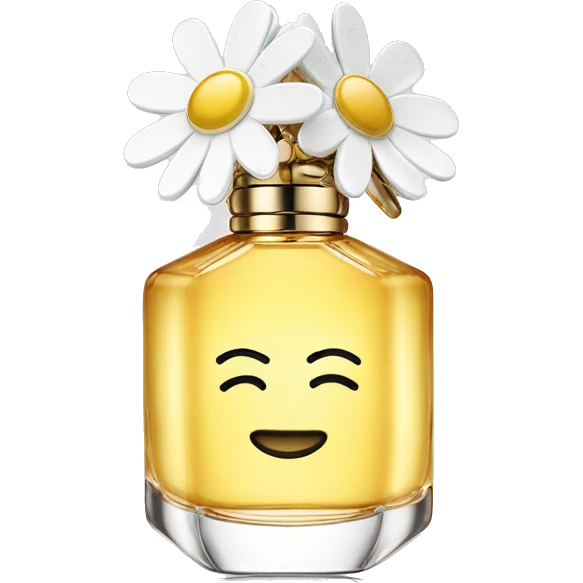 Marc Jacob’s daisy perfume bottle  emoji