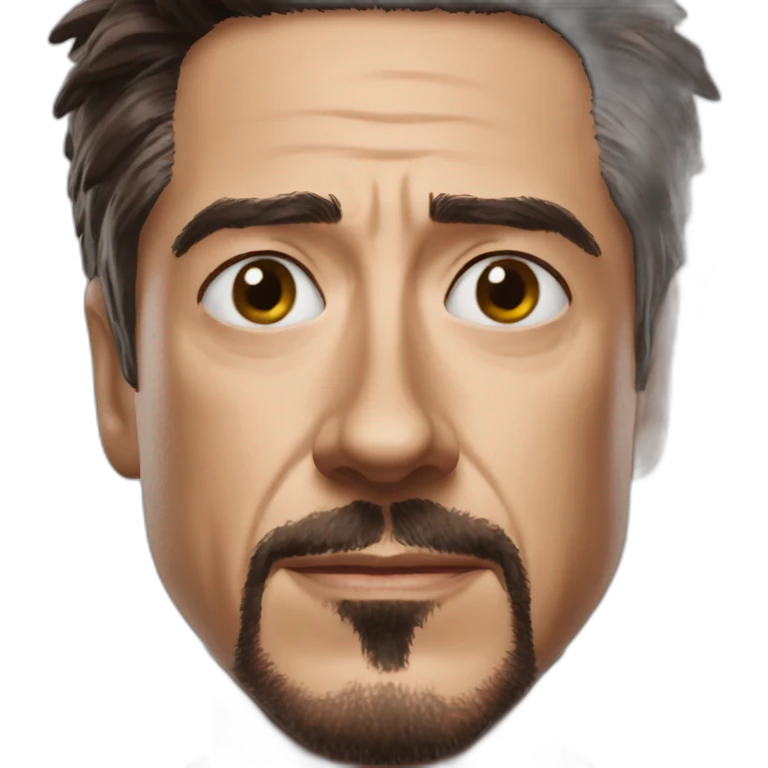 crazy tony stark emoji