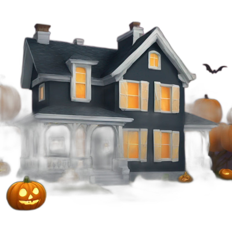 Halloween Villa verlassen emoji