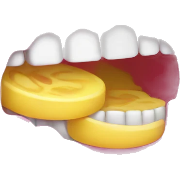 gum bar emoji