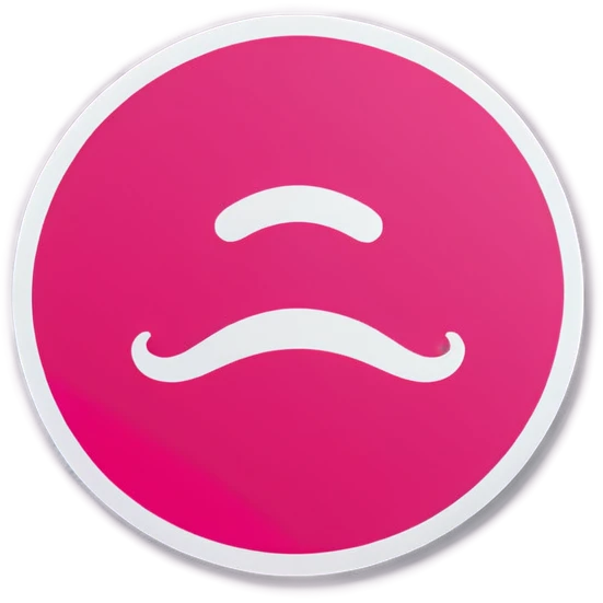 Pink emoji