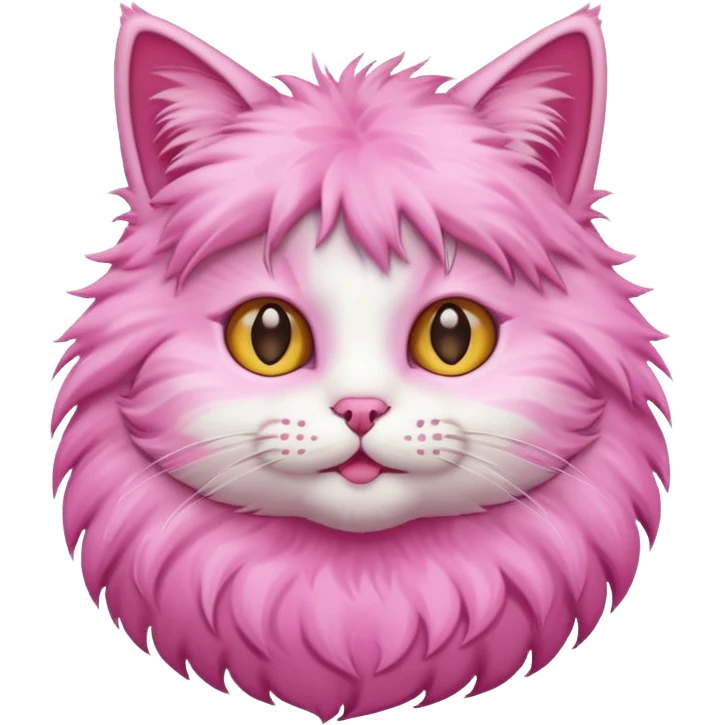 cat pink style emoji